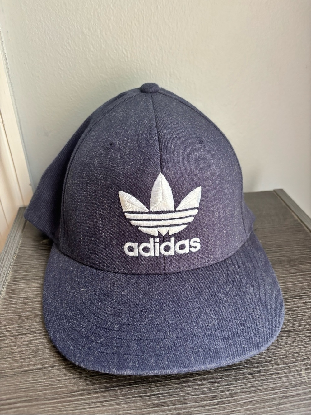 adidas Men’s Dark Blue flex fit Hat